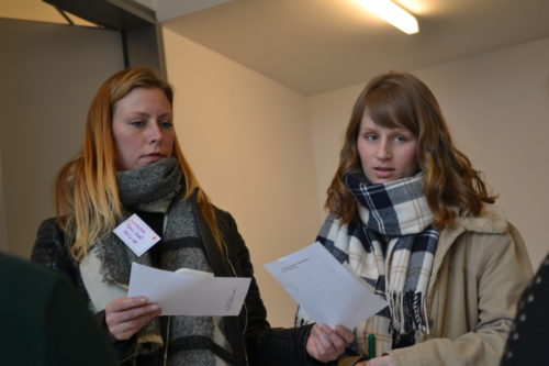 Workshop on protecting children in Belgium.