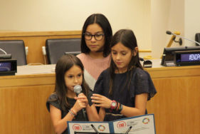 Children Speak about Poverty at the UN