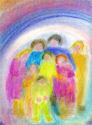 Painting in article talking about how to stop child poverty.