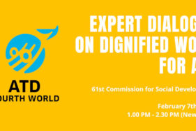 Expert Dialogue on Dignified Work for All